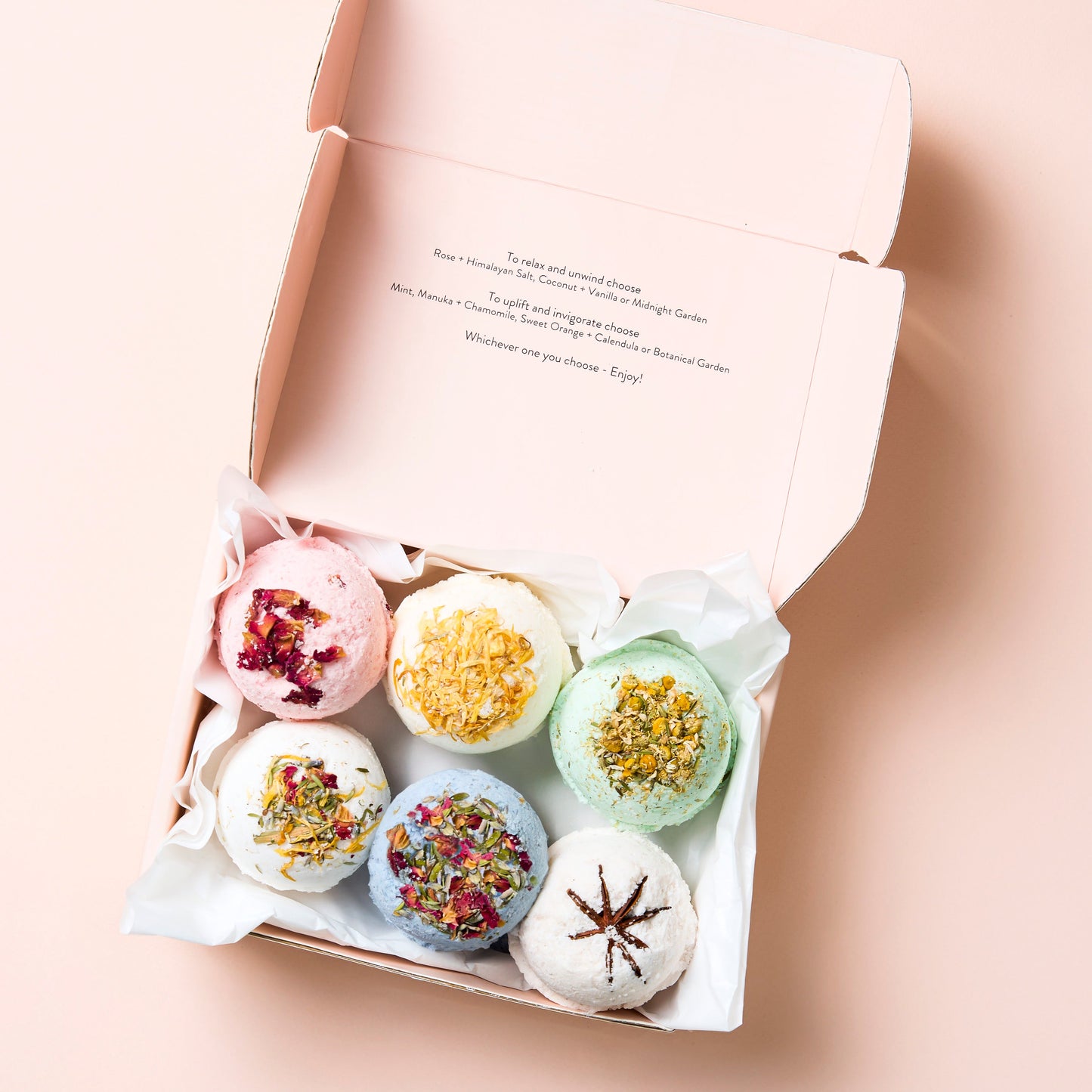 Botanical Bath Bomb Gift Box