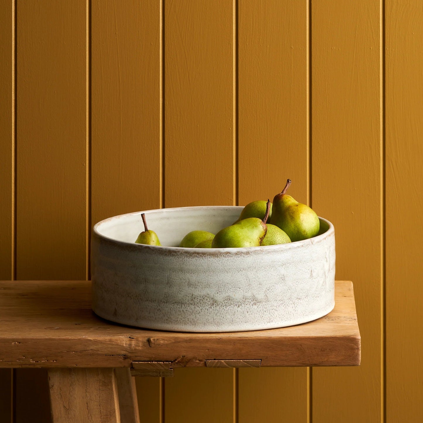 Medium Wheel Bowl - Snow