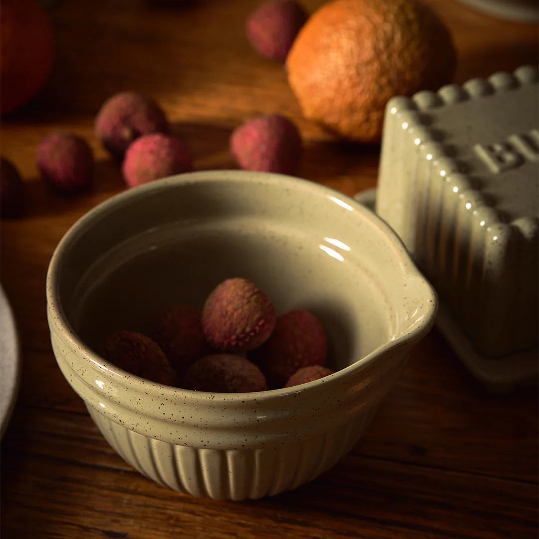 Kitchen Life 16cm Scallop Bowl - Peppercorn
