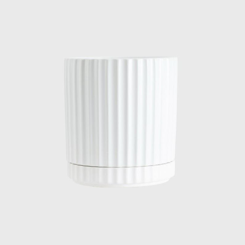 Medium Athens Planter White