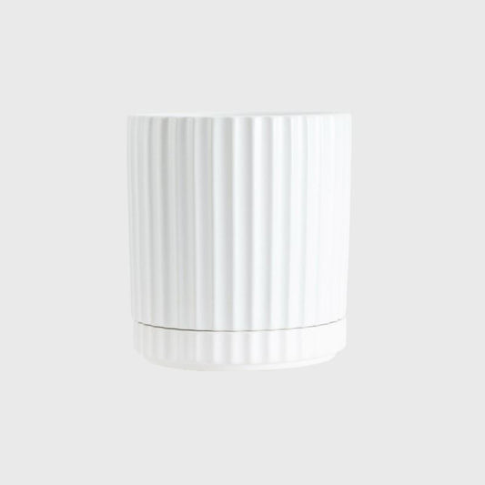 Medium Athens Planter White