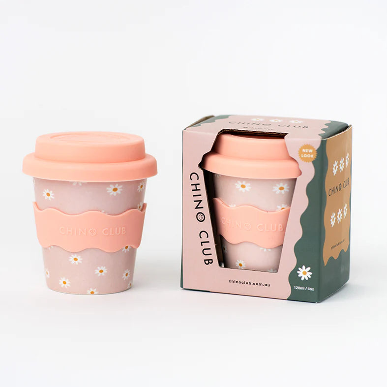Chino Cup Pink Daisy Baby 4 oz