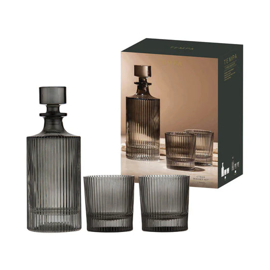 Cyrus Charcoal 3pc Whisky Set