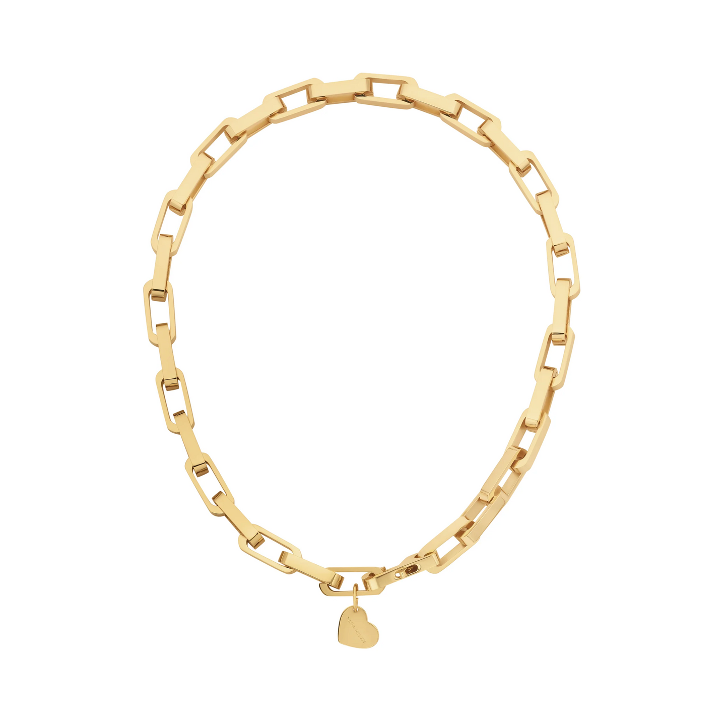Amore Chain Link Choker Gold