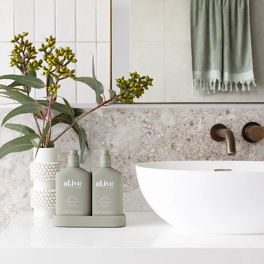 Al.ive Wash & Lotion Duo - Green Pepper & Lotus