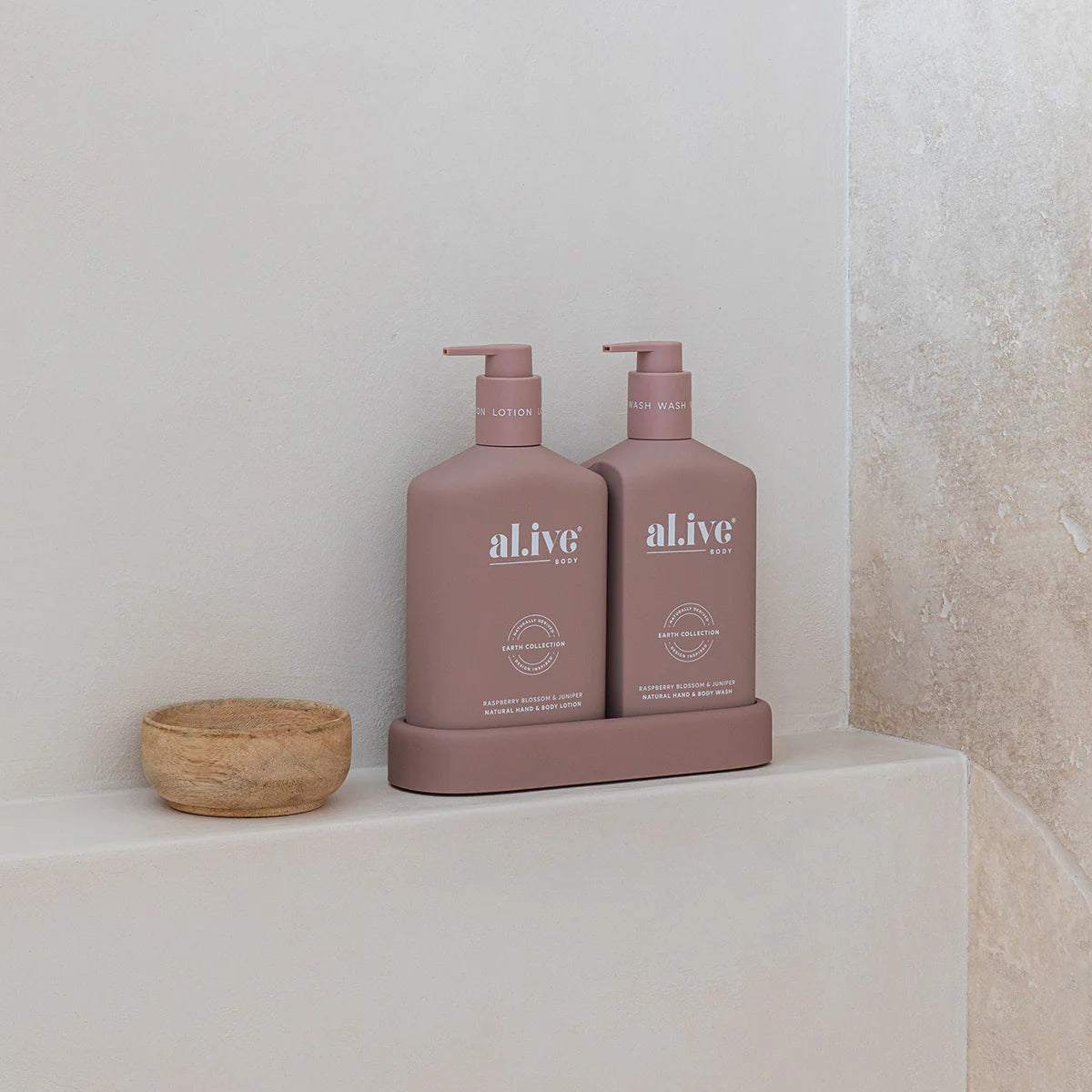 Al.ive Wash & Lotion Duo - Raspberry Blossom & Juniper