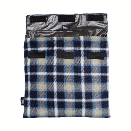 Blue Check Pet Wheat Bag