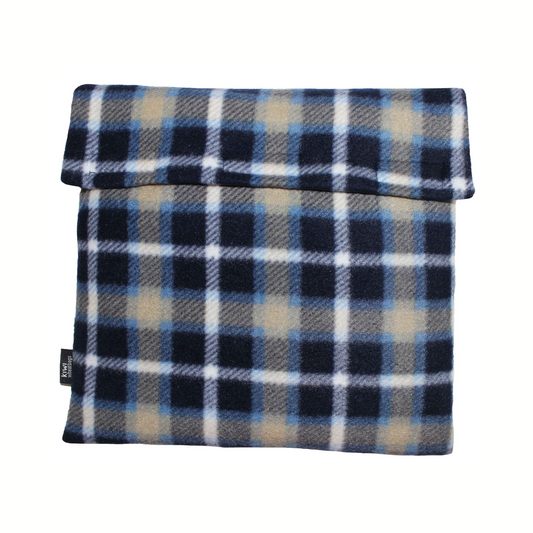 Blue Check Pet Wheat Bag