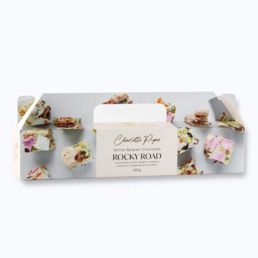 Rocky Road Bar – White Chocolate (Boxed)
