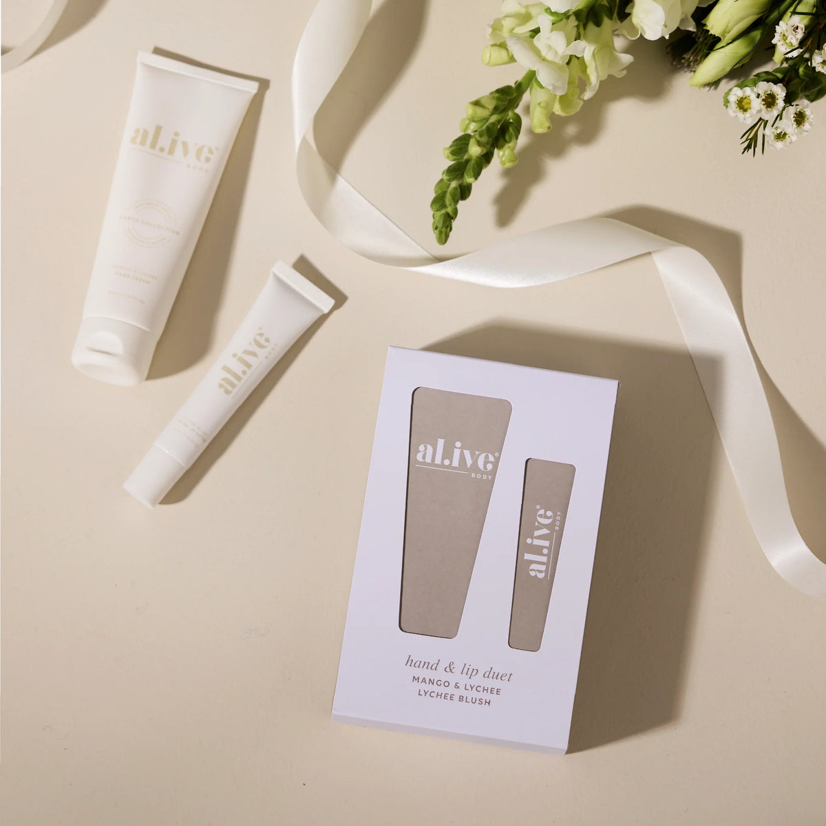 Al.ive Hand & Lip Set - Mango & Lychee