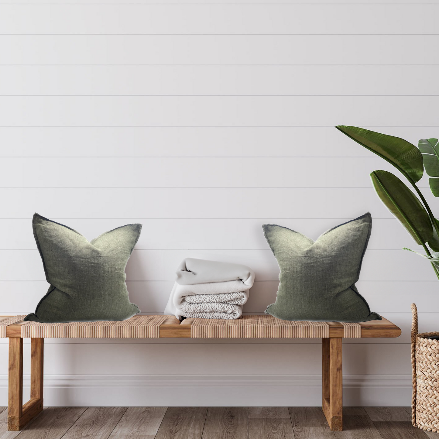Linen Cushion Square