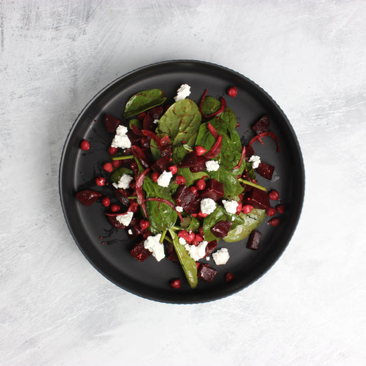 Matte Black Salad Bowl