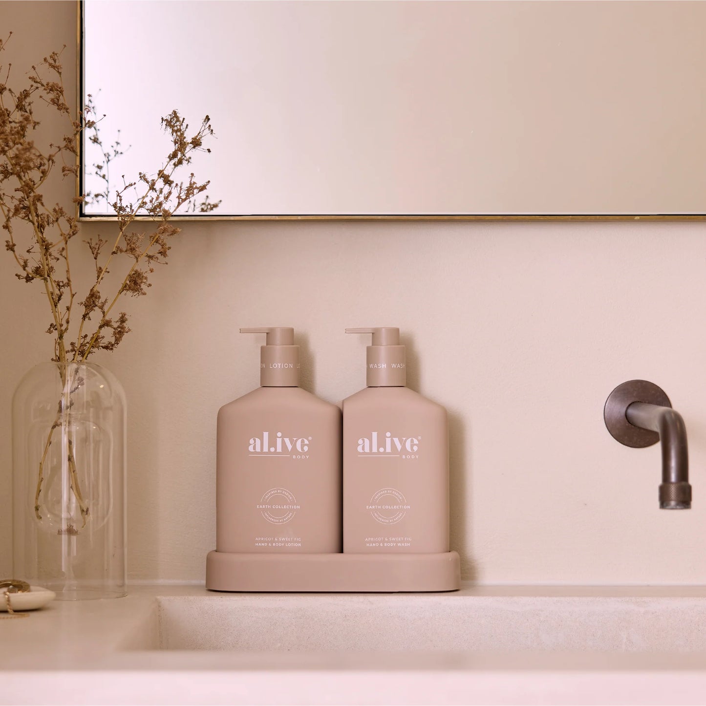 Al.ive Wash & Lotion Duo - Apricot & Sweet Fig