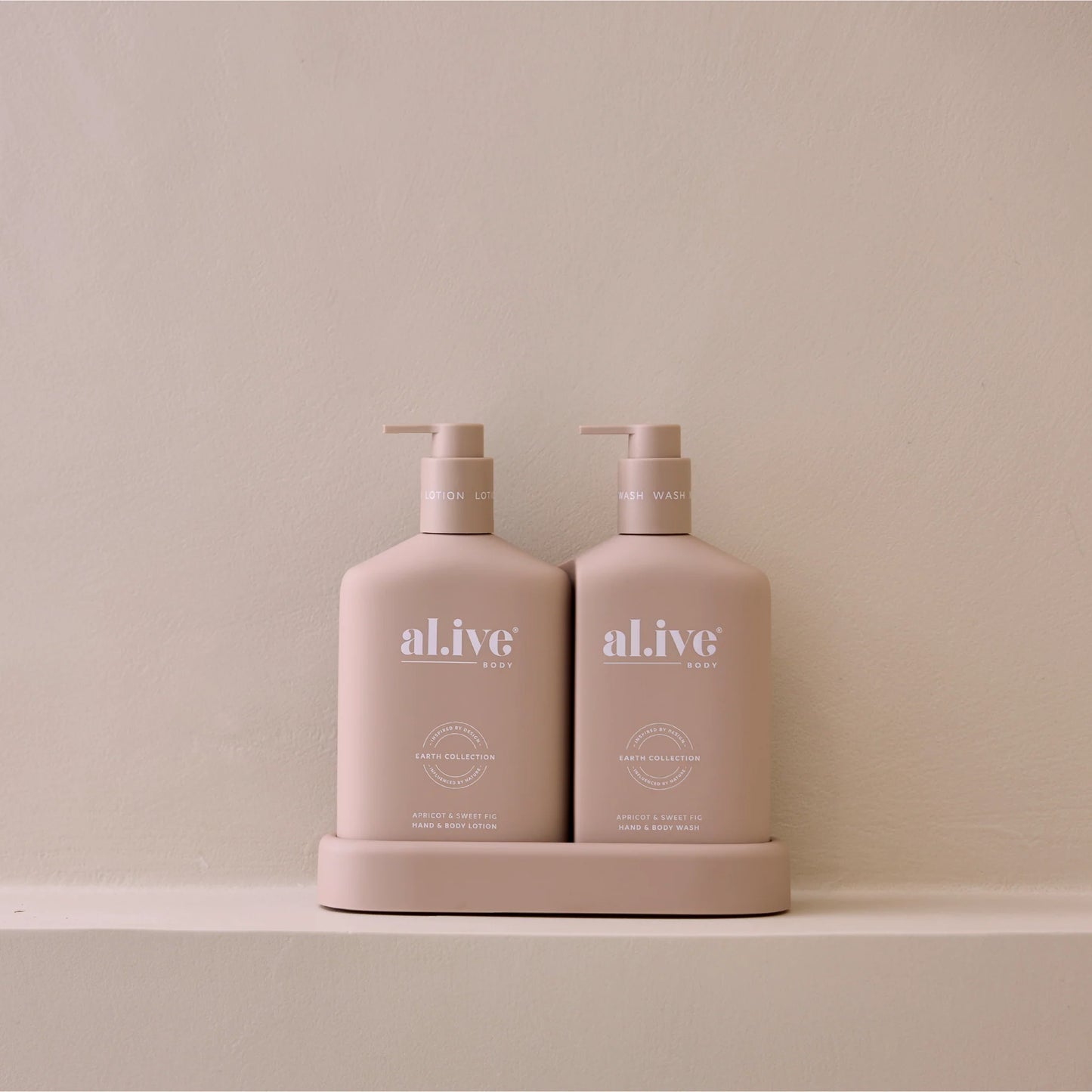 Al.ive Wash & Lotion Duo - Apricot & Sweet Fig