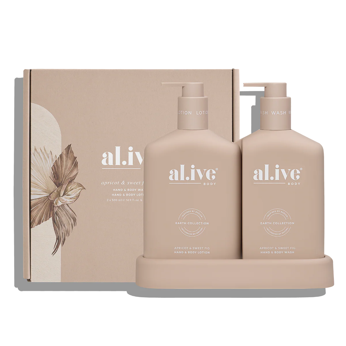 Al.ive Wash & Lotion Duo - Apricot & Sweet Fig