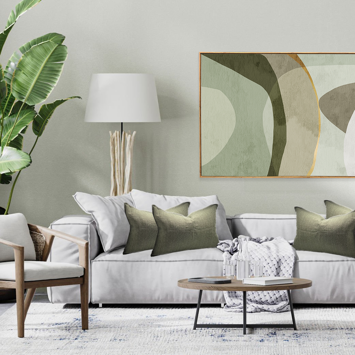 Linen Cushion Long