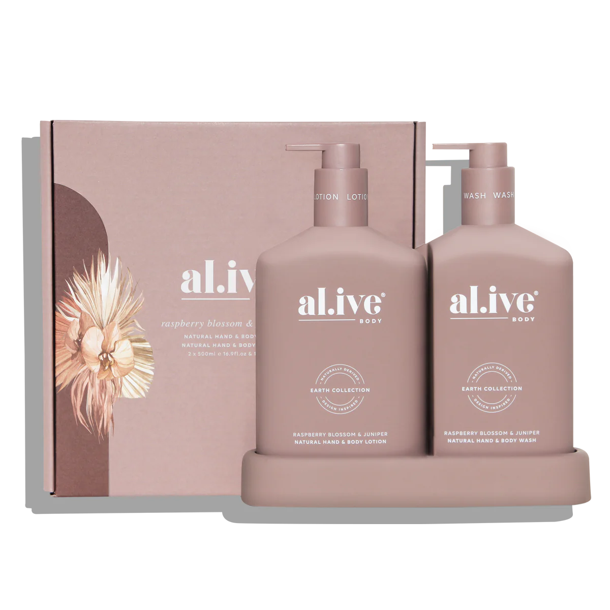 Al.ive Wash & Lotion Duo - Raspberry Blossom & Juniper