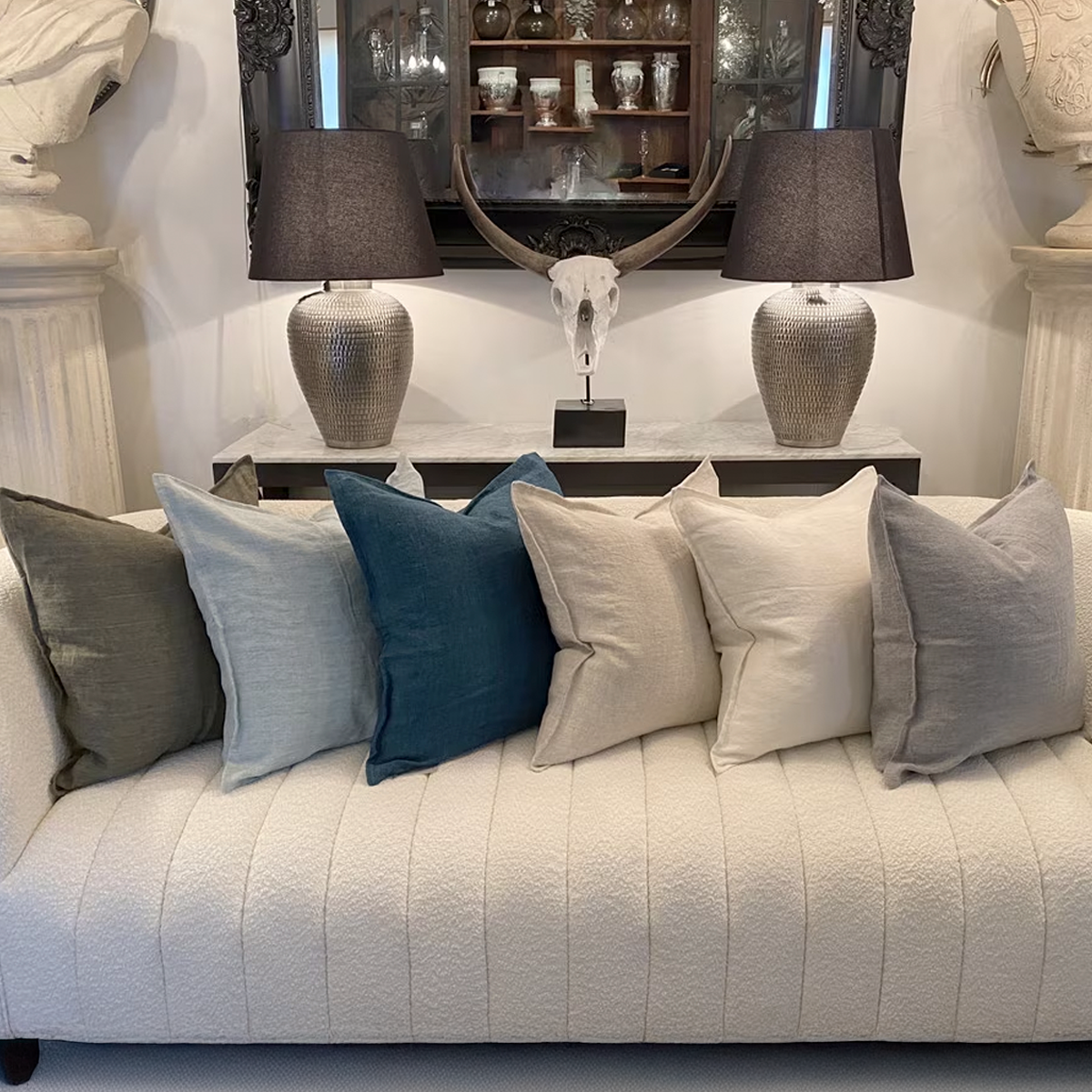 Linen Cushion Square