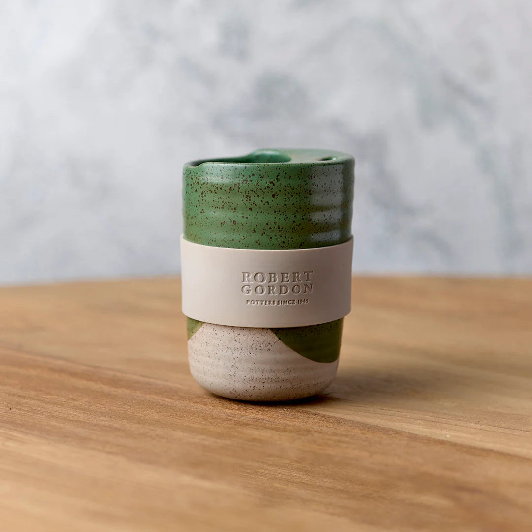 Green Travel Mug - The Wanderer