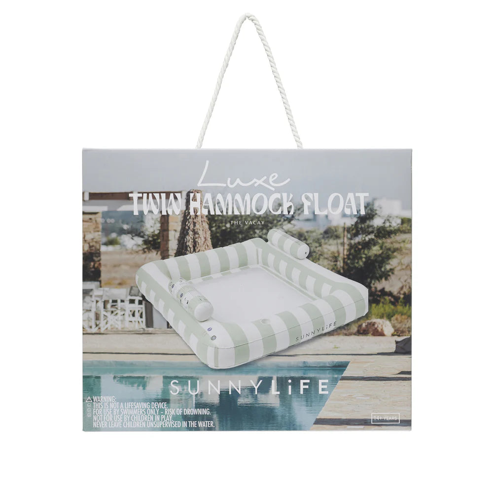 Luxe Twin Hammock Float - The Vacay