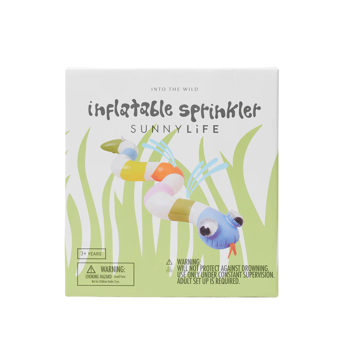 Inflatable Snake Sprinkler - Into the Wild