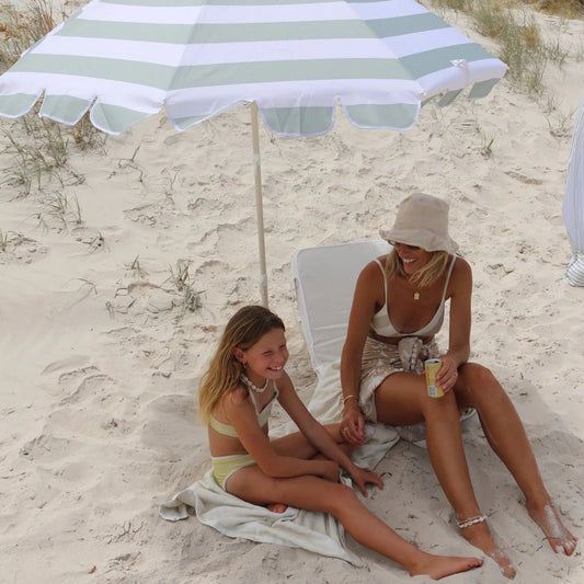 Compact Beach Umbrella - Sea Sage