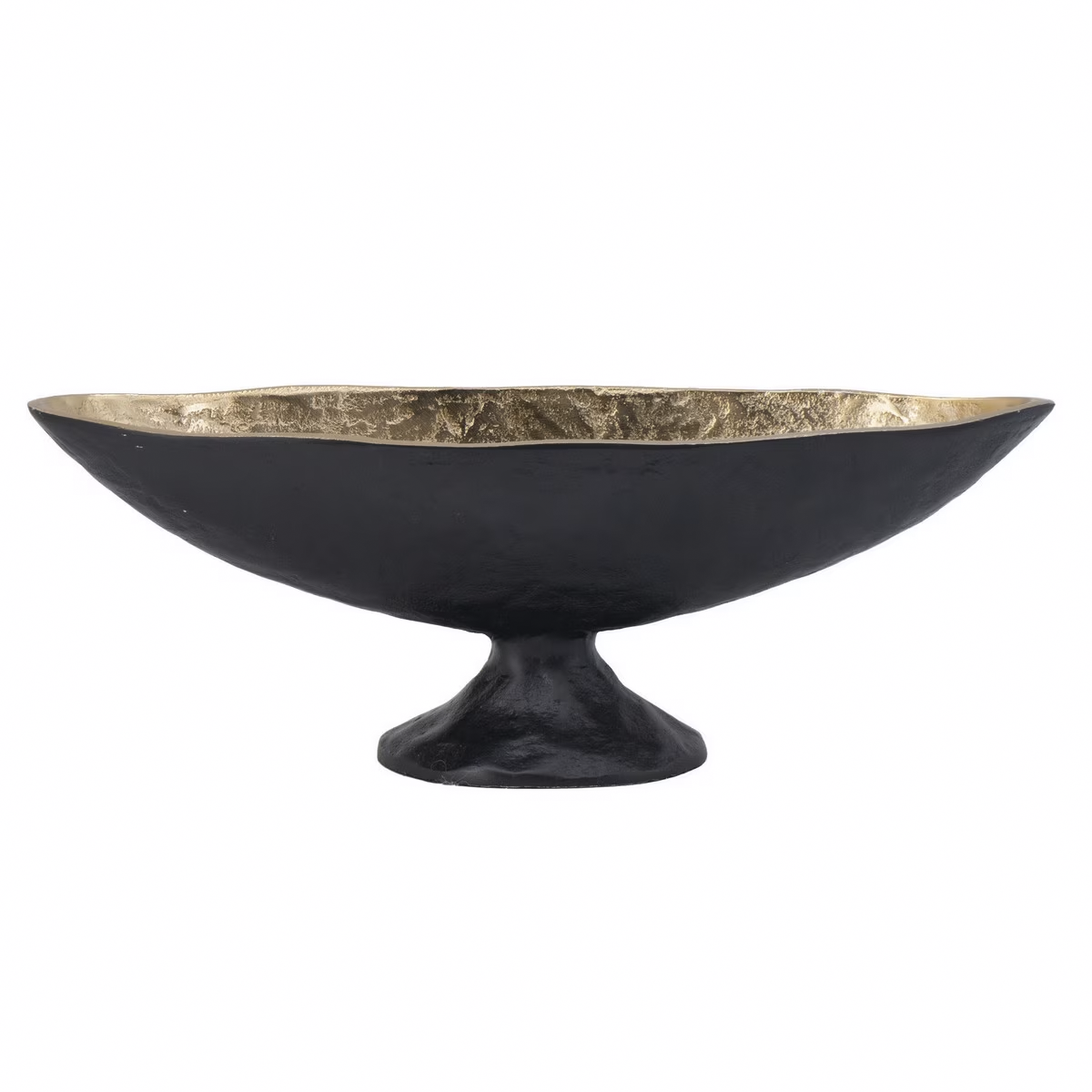 Black Oval Bowl