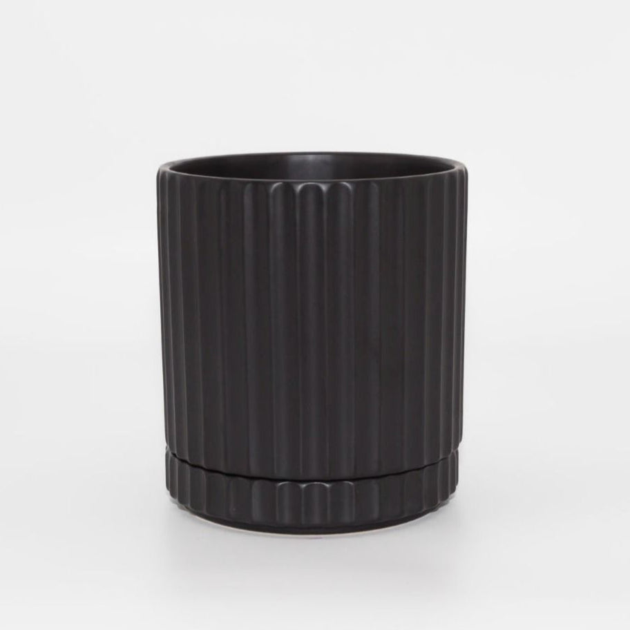 Medium Athens Planter Black