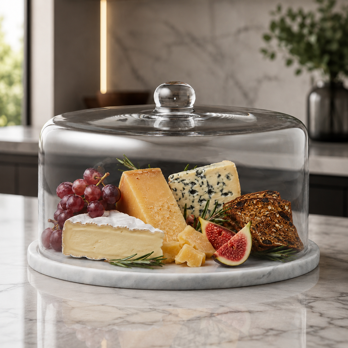 Davis & Waddell Nuvolo Marble Round Dome