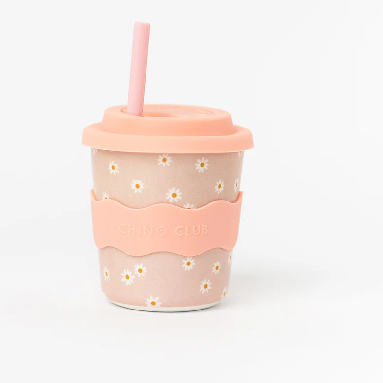 Chino Cup Pink Daisy Baby 4 oz
