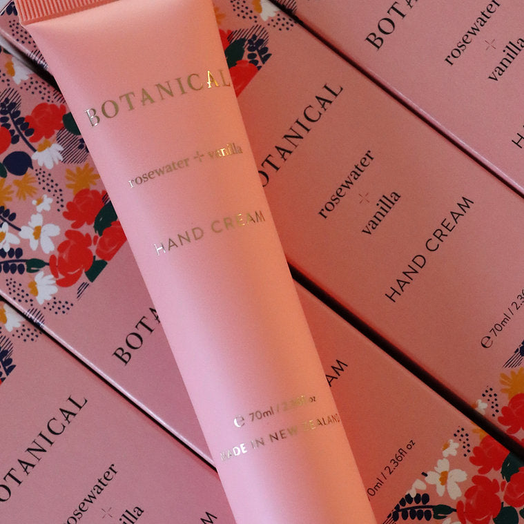 Botanical Rosewater & Vanilla Hand Cream