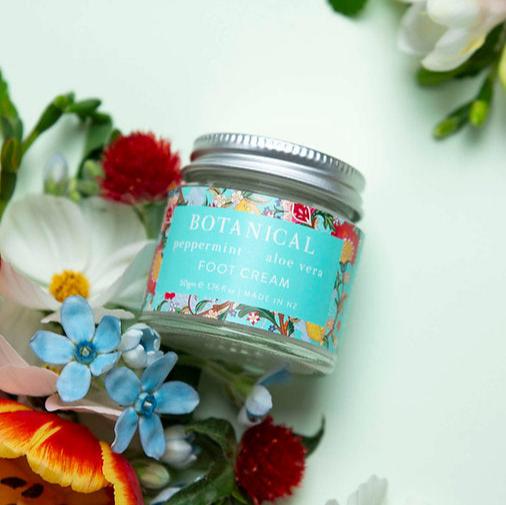 Botanical Foot Cream - Peppermint + Aloe Vera