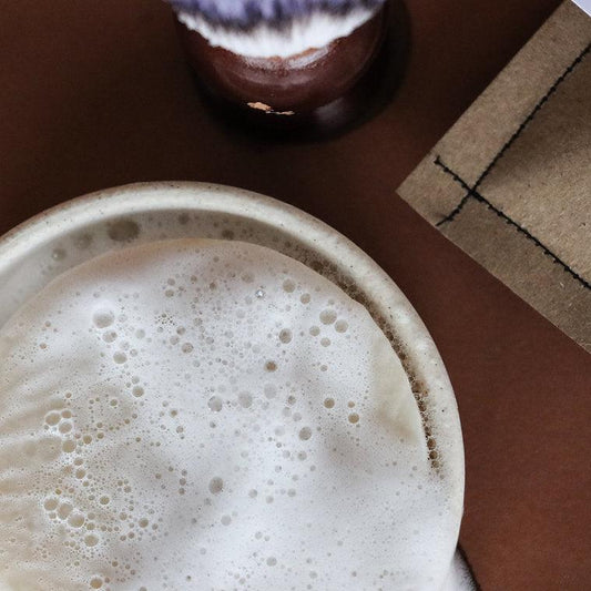 Botanical Shaving Soap - Tea Tree, Shea Butter + Kaolin Clay