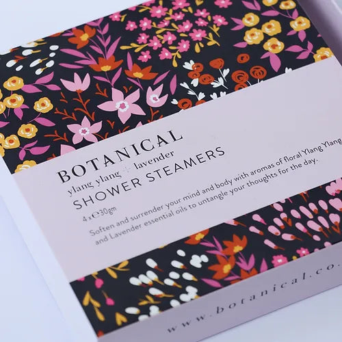 Botanical Shower Steamers - Ylang Ylang + Lavender