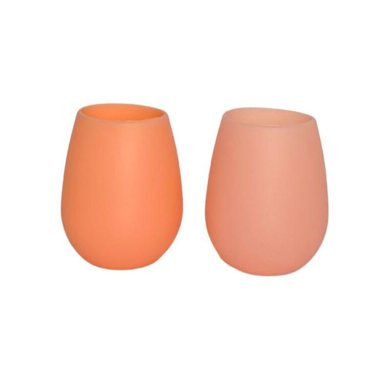 Porter Green Peach + Petal Fegg Silicone Unbreakable Glasses
