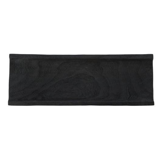 Picton Timber Rectangular Tray Black
