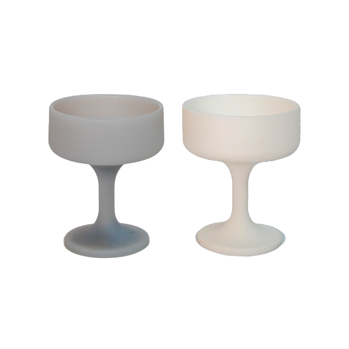 Porter Green Blanc + Dove Mecc Silicone Unbreakable Cocktail Glasses