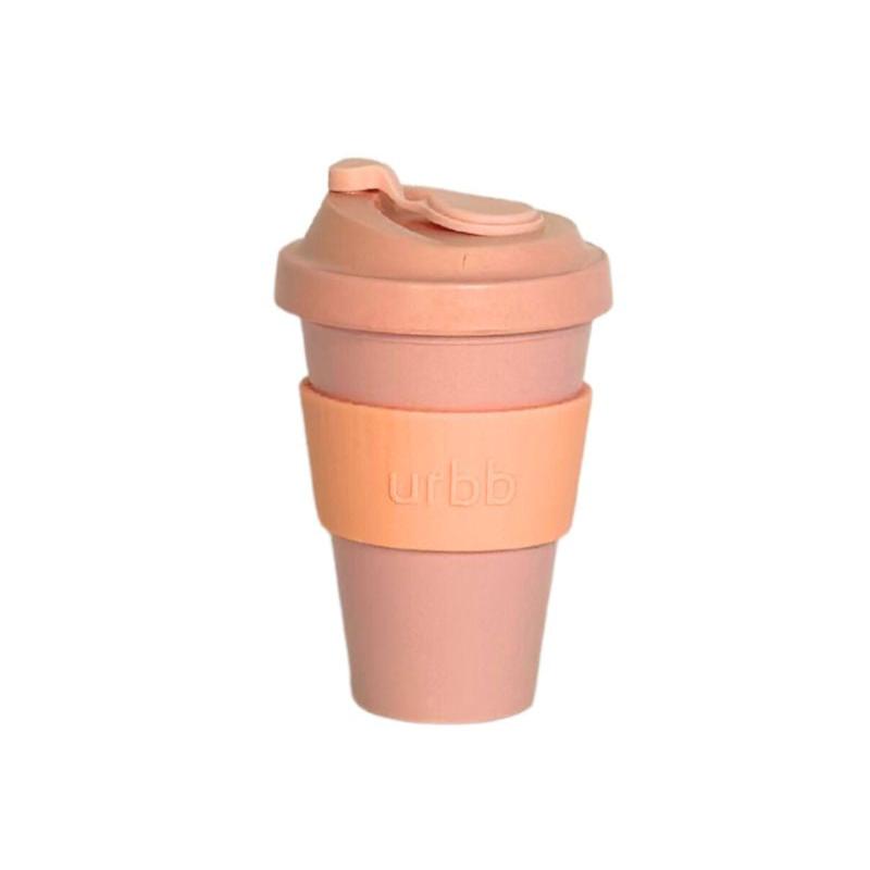 Porter Green Peach + Petal Urbb Biodegradable Bamboo Coffee Cup
