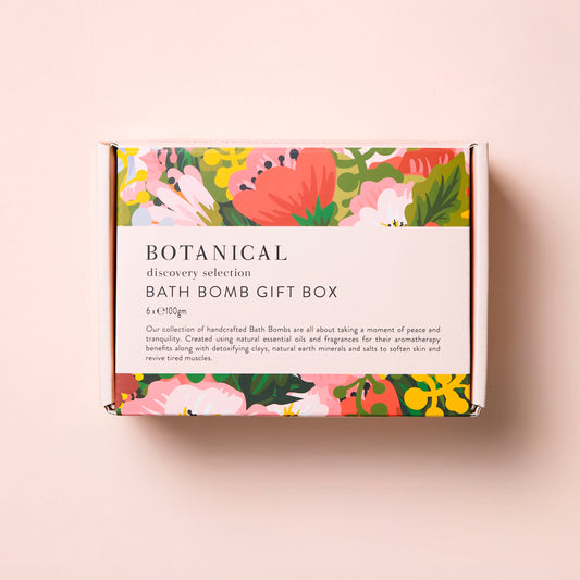 Botanical Bath Bomb Gift Box