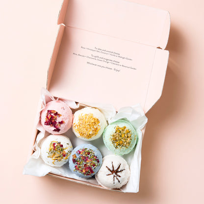 Botanical Bath Bomb Gift Box