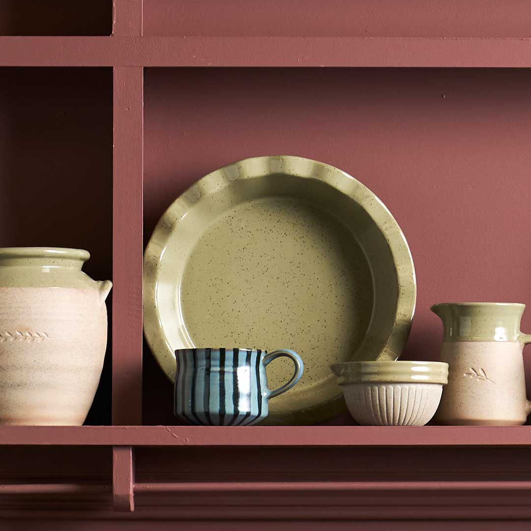 Kitchen Life Pie Dish - Peppercorn