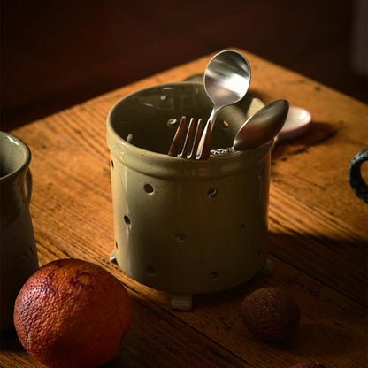 Kitchen Life Cutlery Drainer - Peppercorn