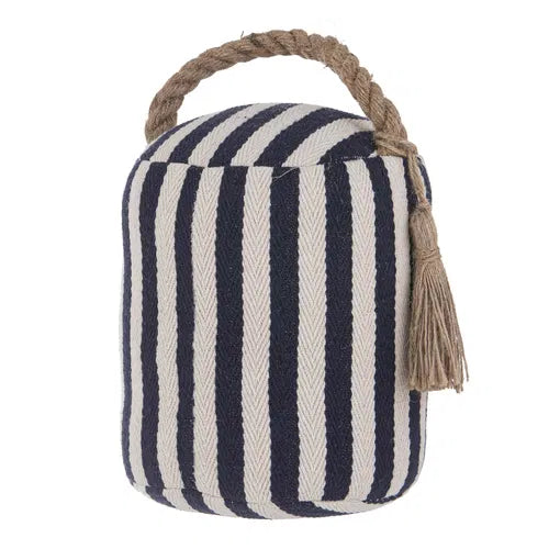 Mossman Navy Stripe Door Stop