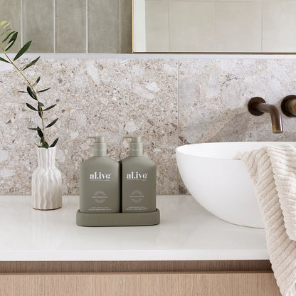 Al.ive Wash & Lotion Duo - Green Pepper & Lotus