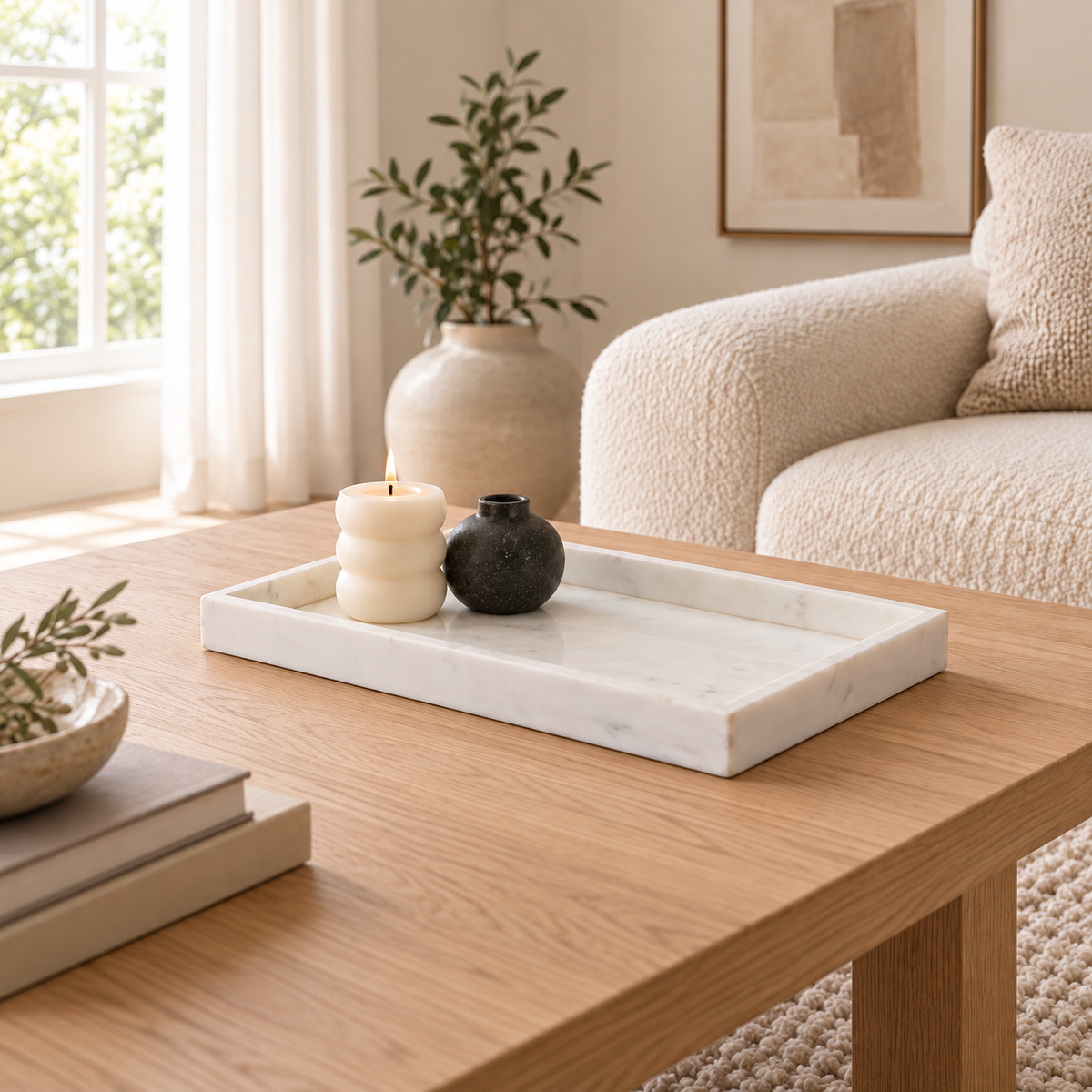 Amalfi Cararra Tray