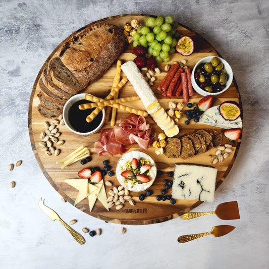 Round Grazing/Serving Board