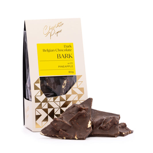 Chocolate Bark – Dark Chocolate & Pineapple