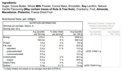 Mendiant – Milk Chocolate