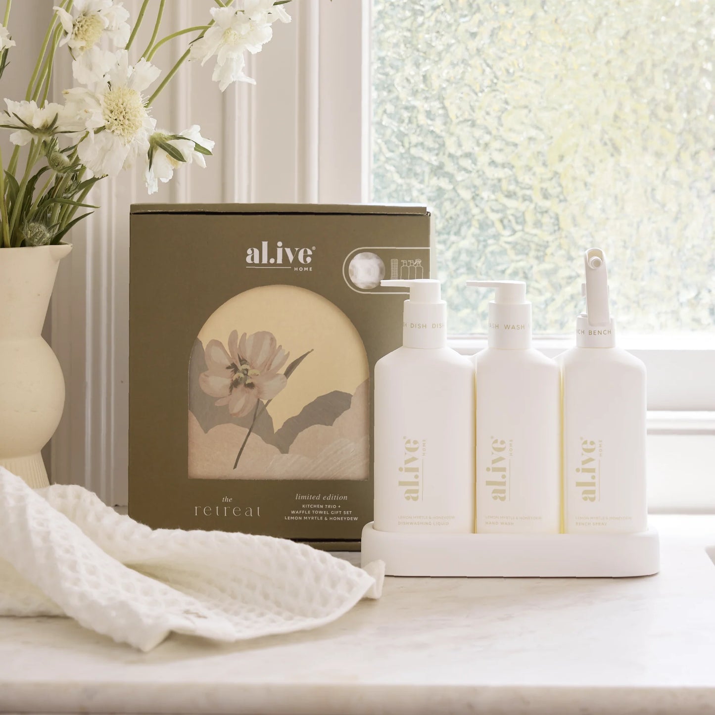 Al.ive Kitchen Trio & Towel Gift Set