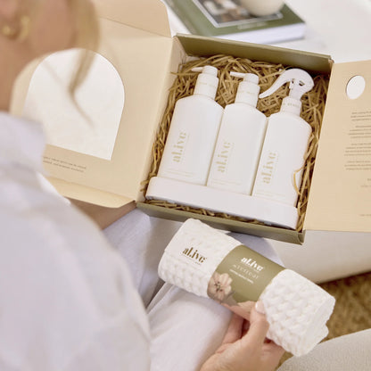 Al.ive Kitchen Trio & Towel Gift Set